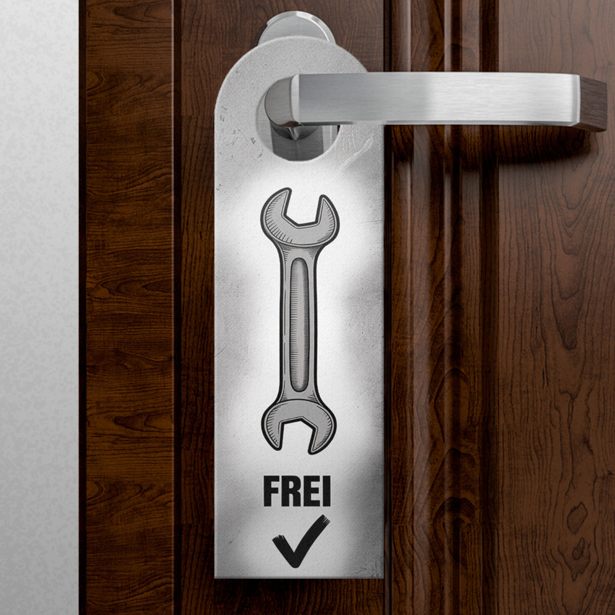 Besetzt Frei Hammer Schraubenschlüssel Türhänger für Werkstatt