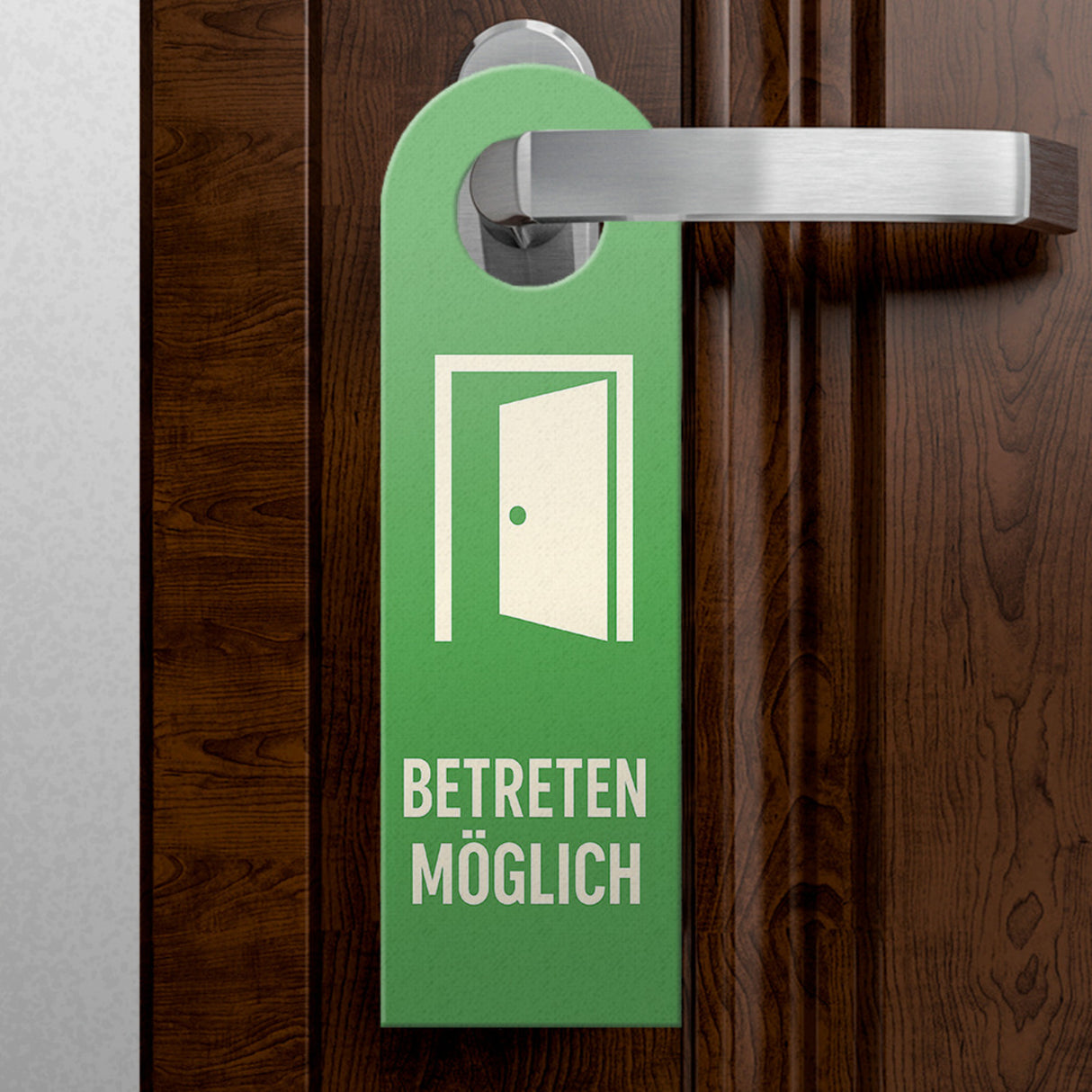 Telefonat Bitte leise betreten möglich Türhänger Büro