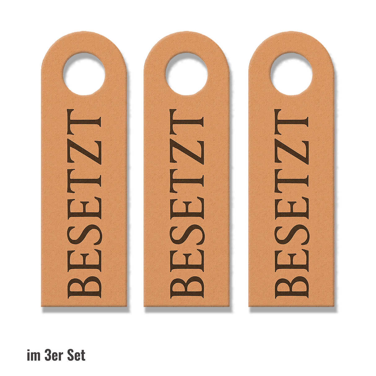 Besetzt Frei Türhänger für Büro und Homeoffice