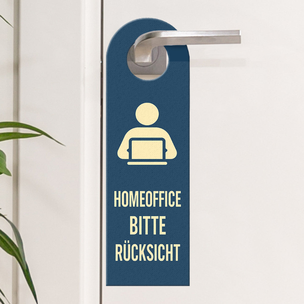 Homeoffice Kinder Willkommen Türhänger für Eltern