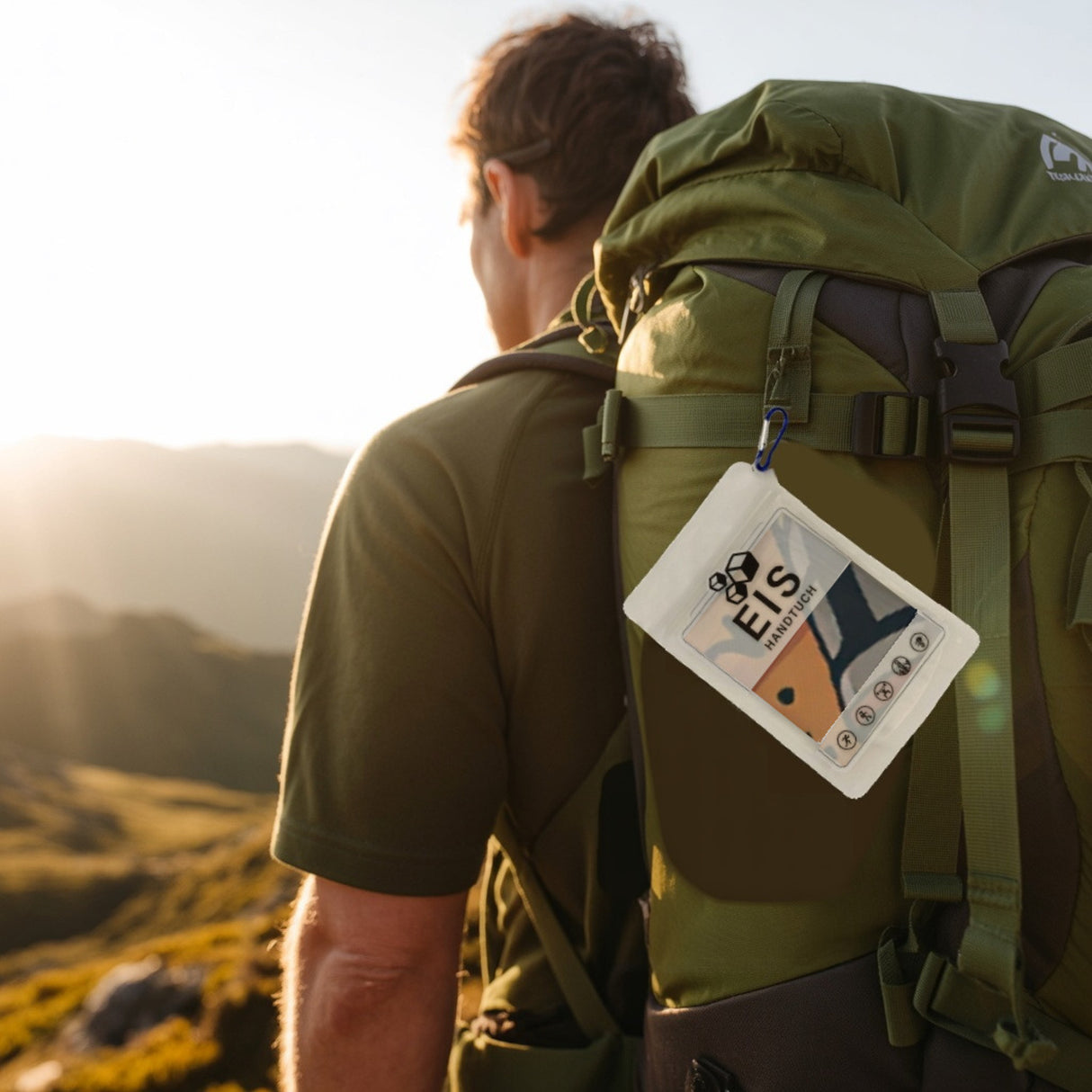 Fitness Eishandtuch mit Jogger - One step closer