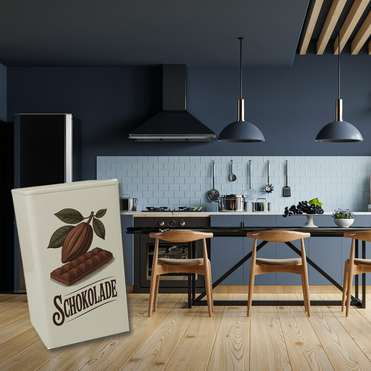 Kakaoschote Schokoladentafel Vintage Dose 900ml