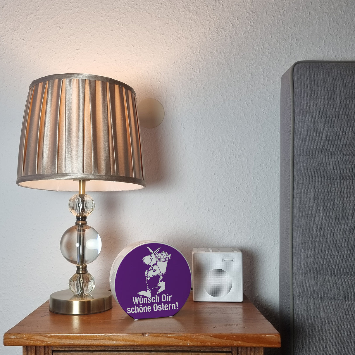 Osterhase Spardose mit Spruch: Wünsch dir schöne Ostern!