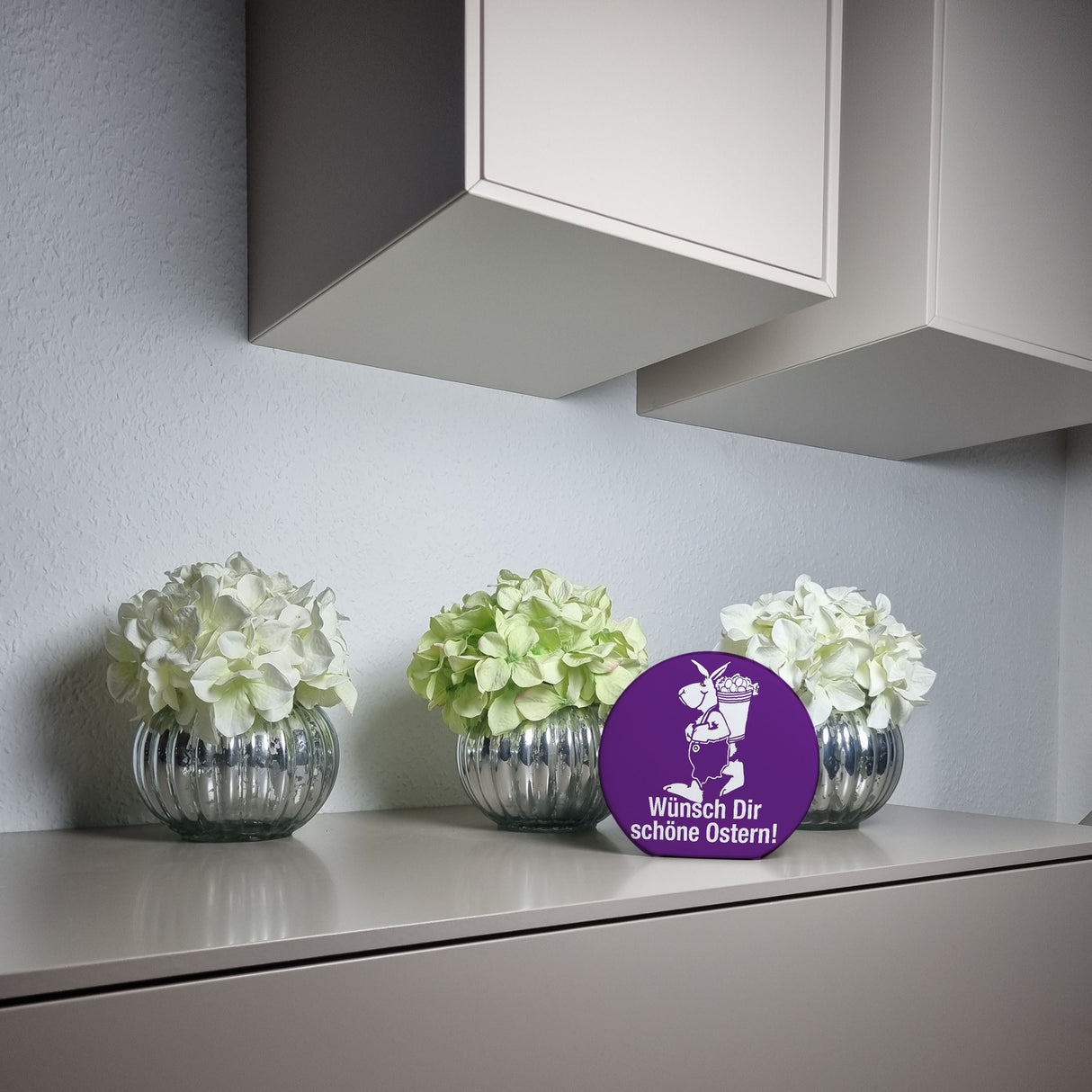 Osterhase Spardose mit Spruch: Wünsch dir schöne Ostern!