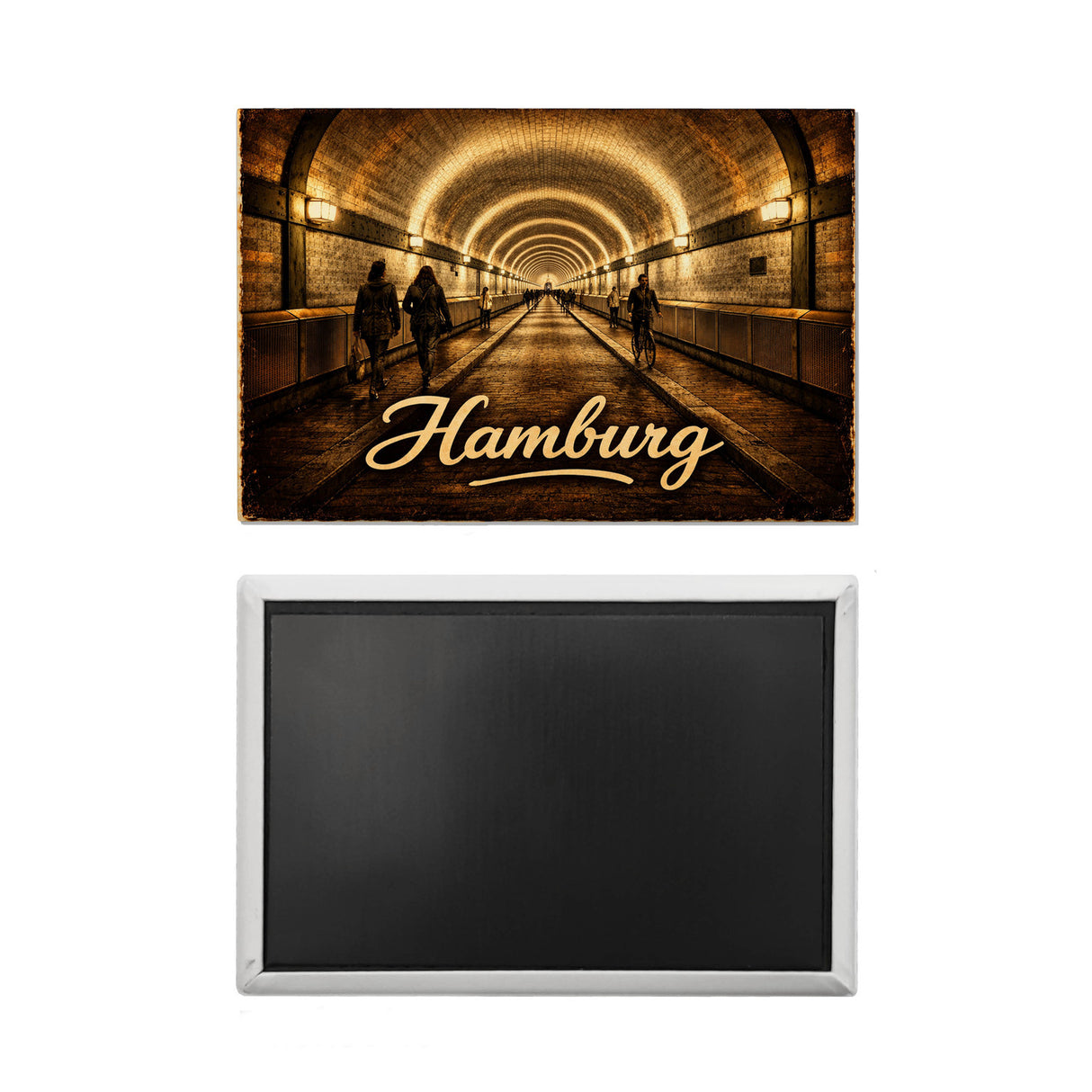 Alter Elbtunnel Hamburg Souvenir Souvenir Magnet