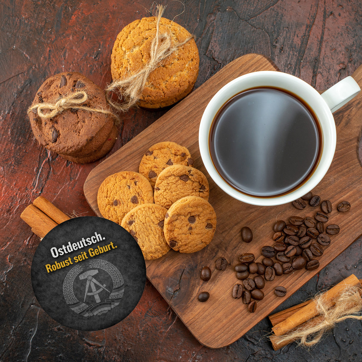 DDR-Stolz Magnet - Robust seit Geburt