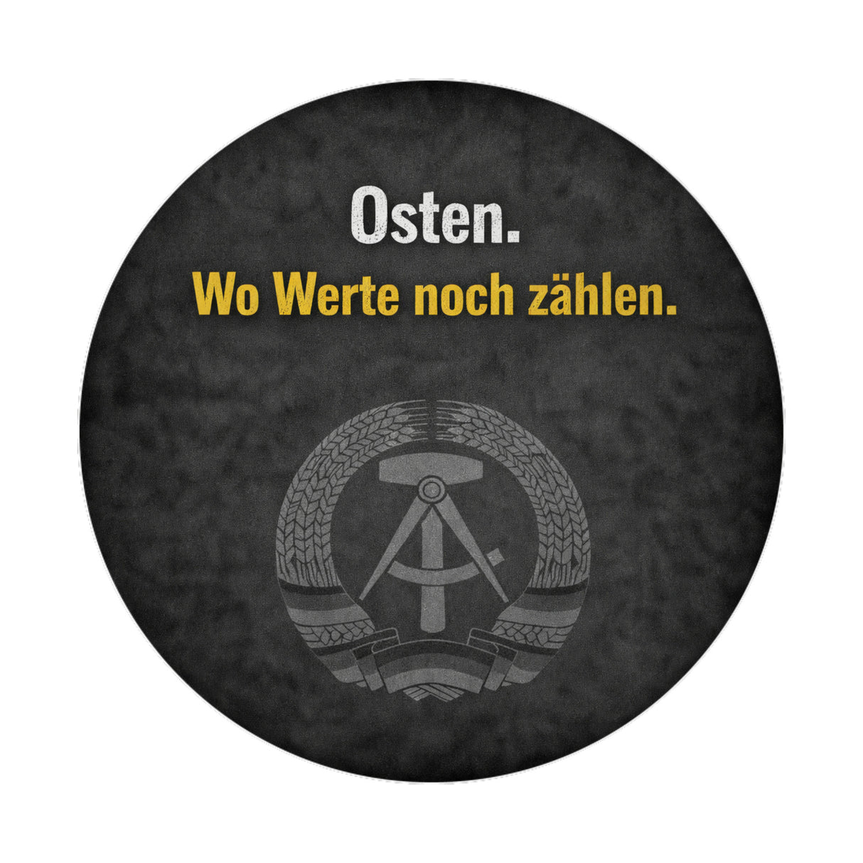 DDR-Stolz Magnet - Wo Werte noch zählen