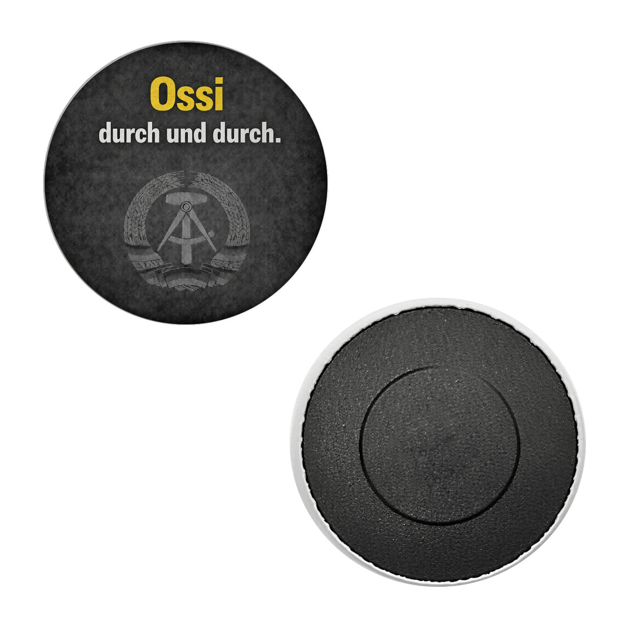DDR-Stolz Magnet - Ossi durch und durch