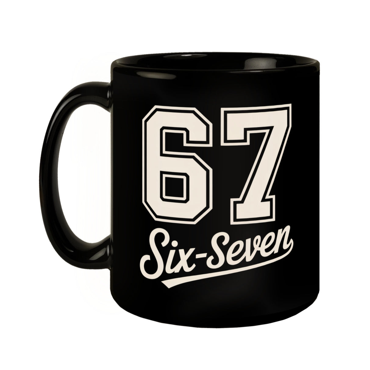 67 six-seven Meme Tasse für Social Media und Internetfans