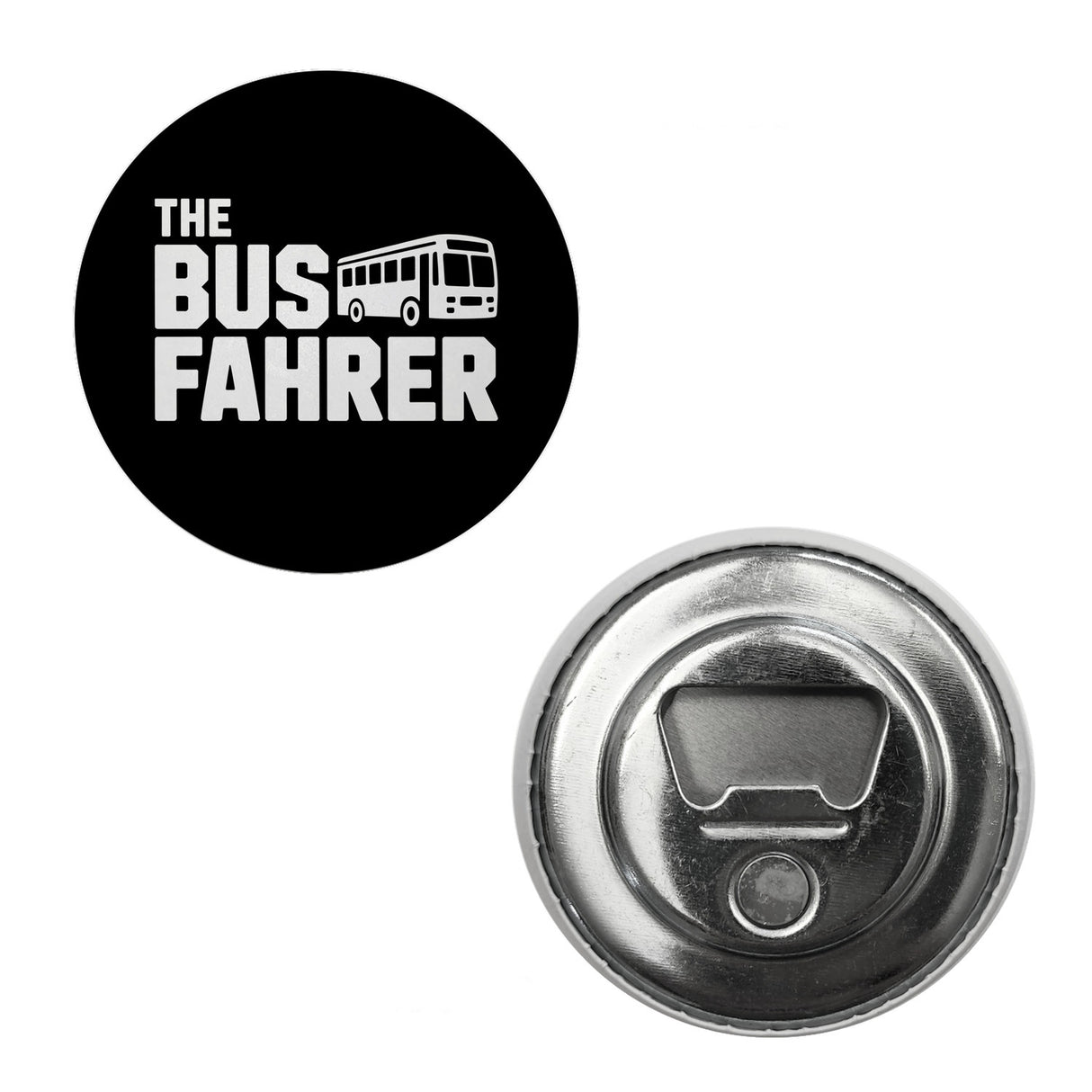 The Busfahrer Logo Magnet für Omnibusfahrer