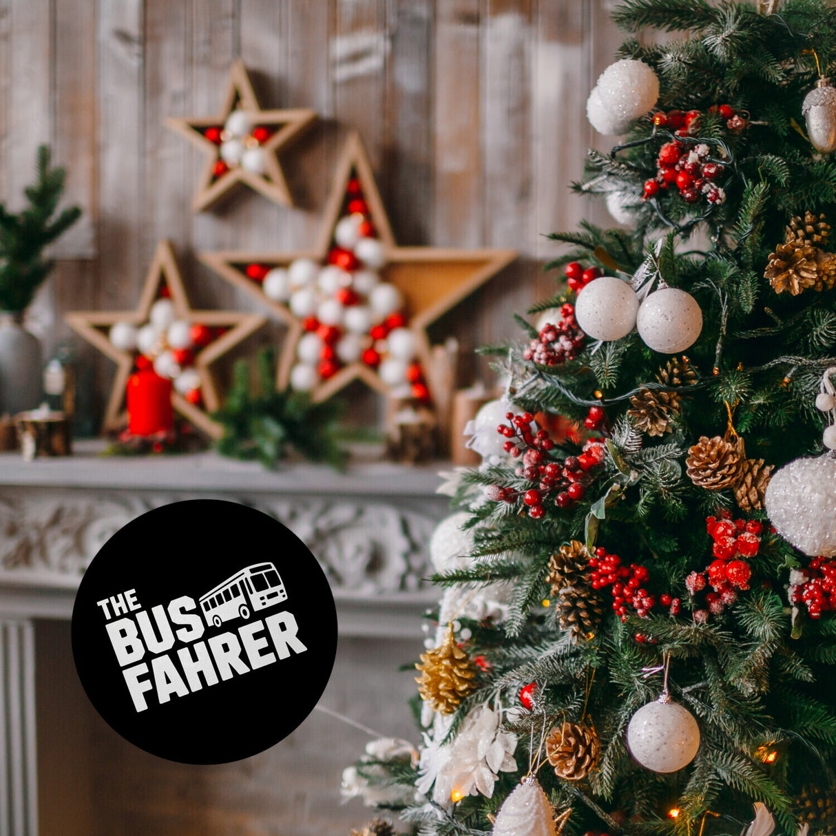 The Busfahrer Logo Magnet für Omnibusfahrer