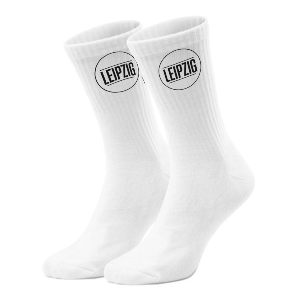 epicsocks Leipzig Vibes Leipzig Schrift Socken in 37-41 im Paar