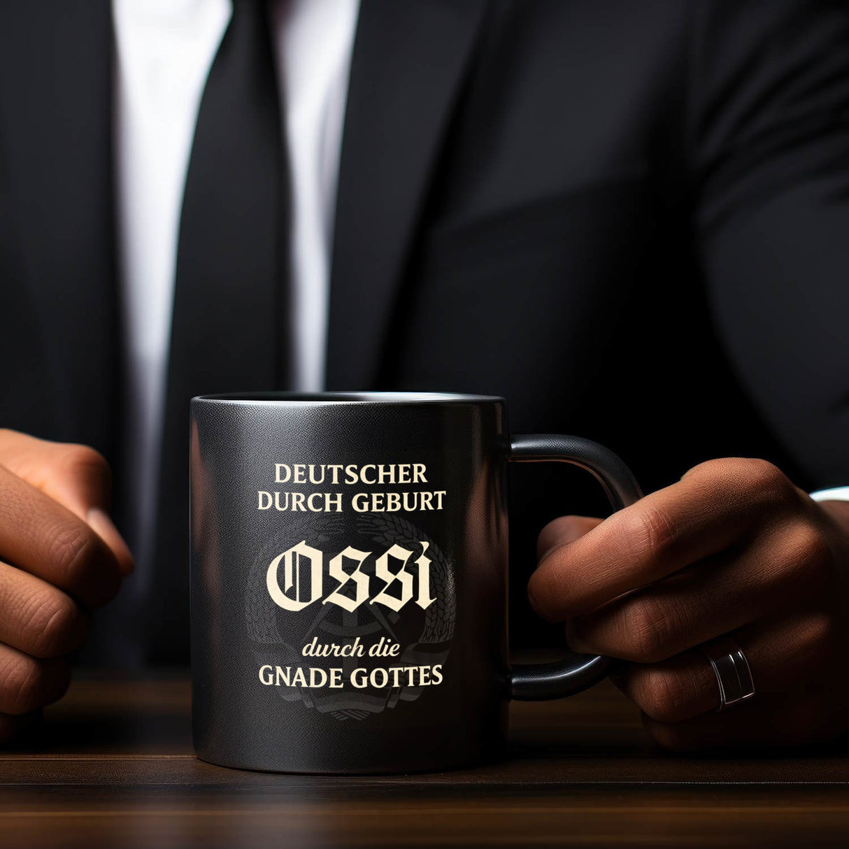 Ossi durch die Gnade Gottes Tasse
