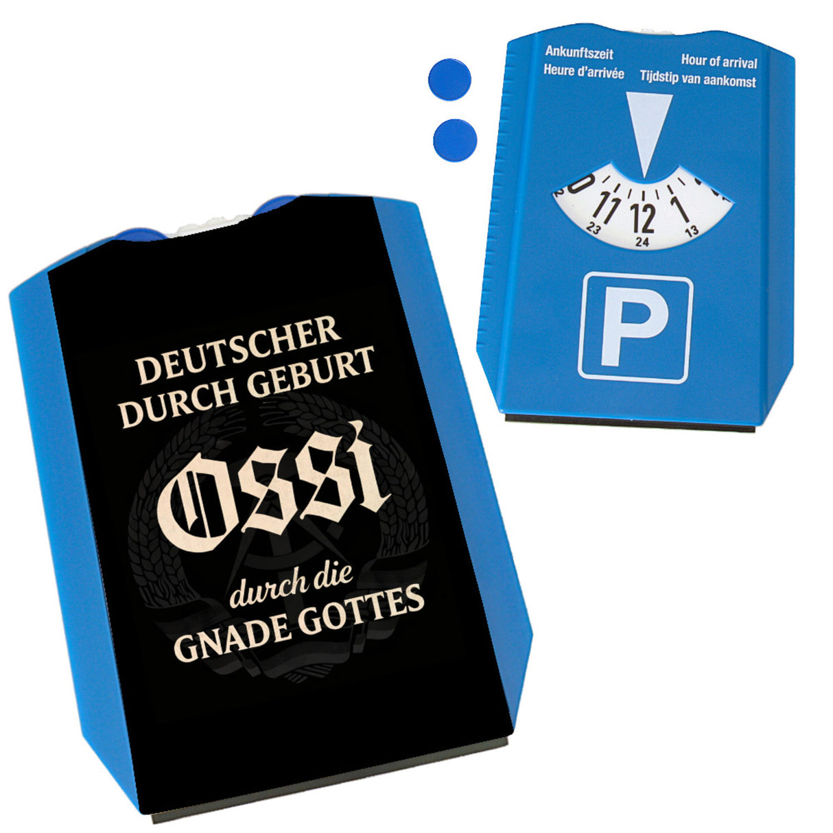 Ossi durch die Gnade Gottes Parkscheibe