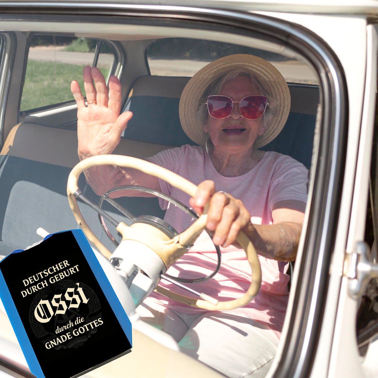 Ossi durch die Gnade Gottes Parkscheibe