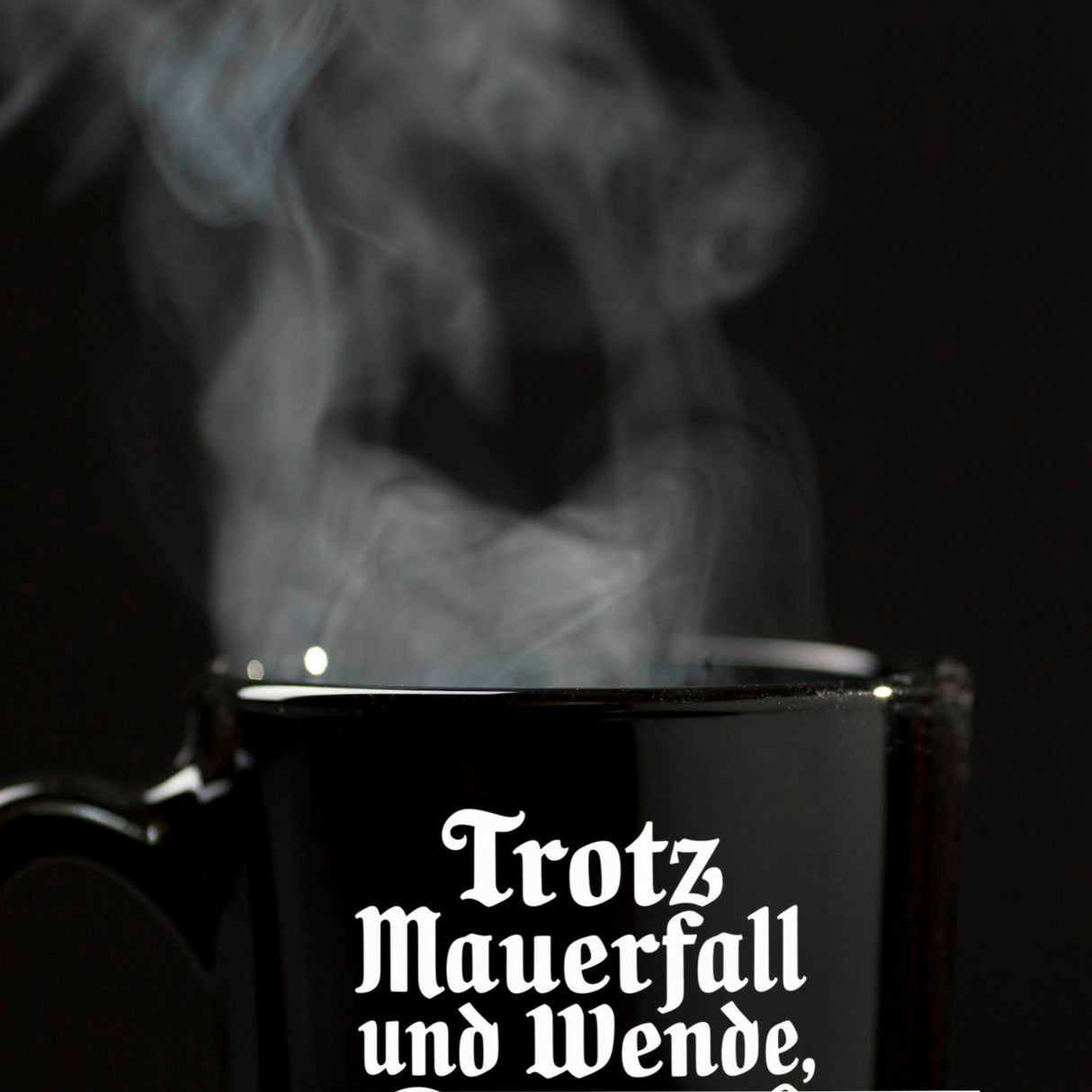 Ossi bis zum Ende Tasse mit Ossi-Spruch