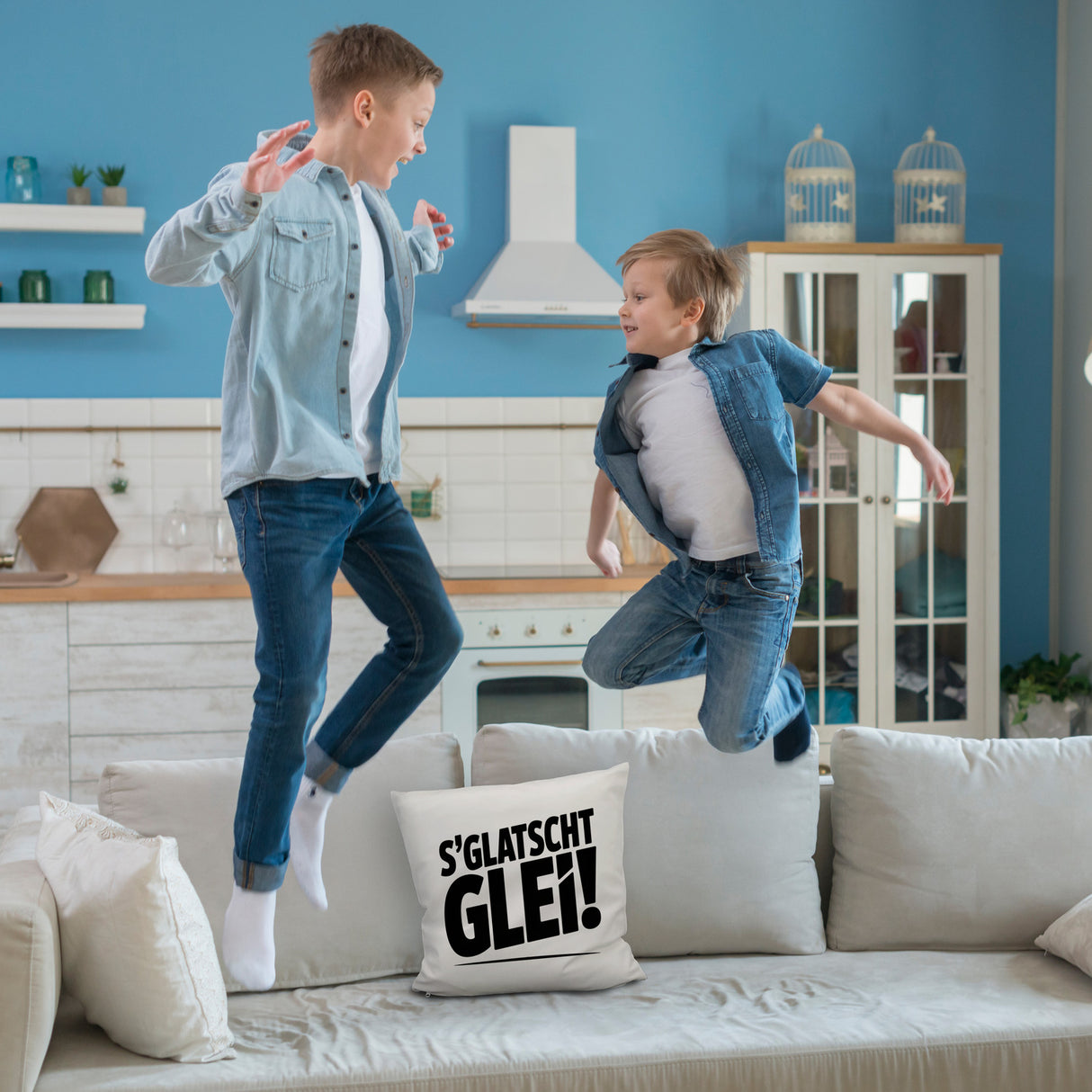 S Glatscht glei! Kissen für Ossis