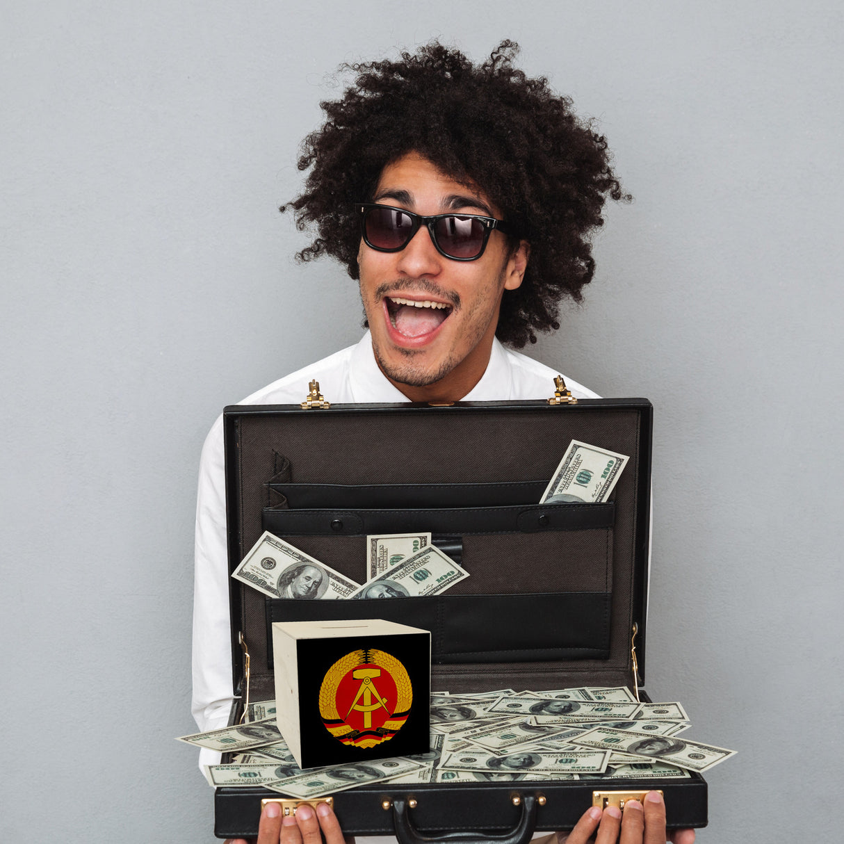 DDR Staatswappen Spardose für Ostalgie-Fans