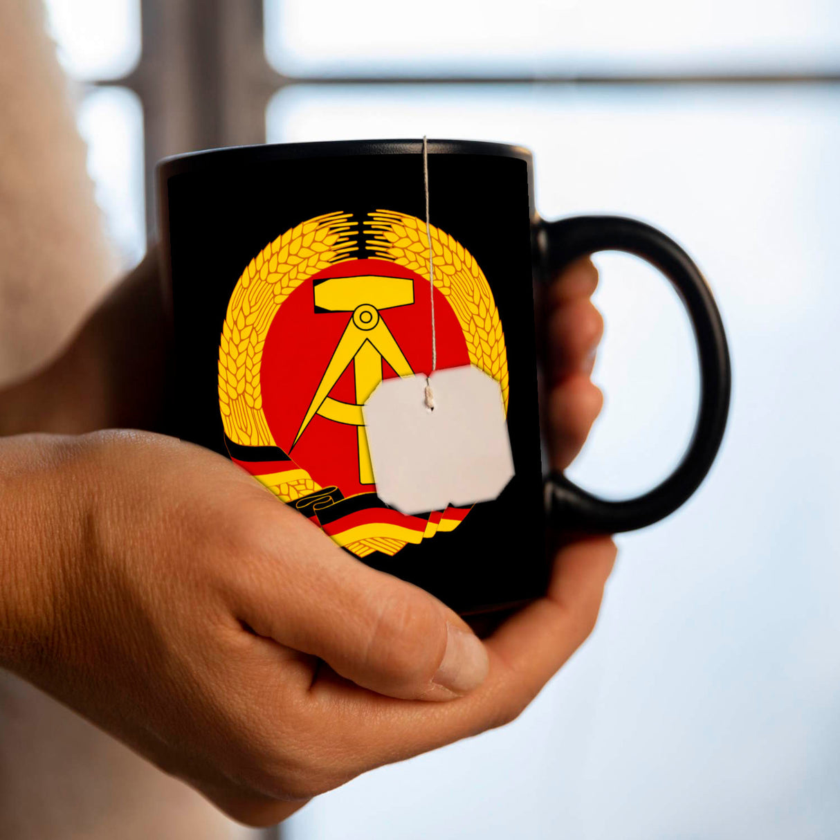 DDR Staatswappen Tasse für Ostalgie Fans