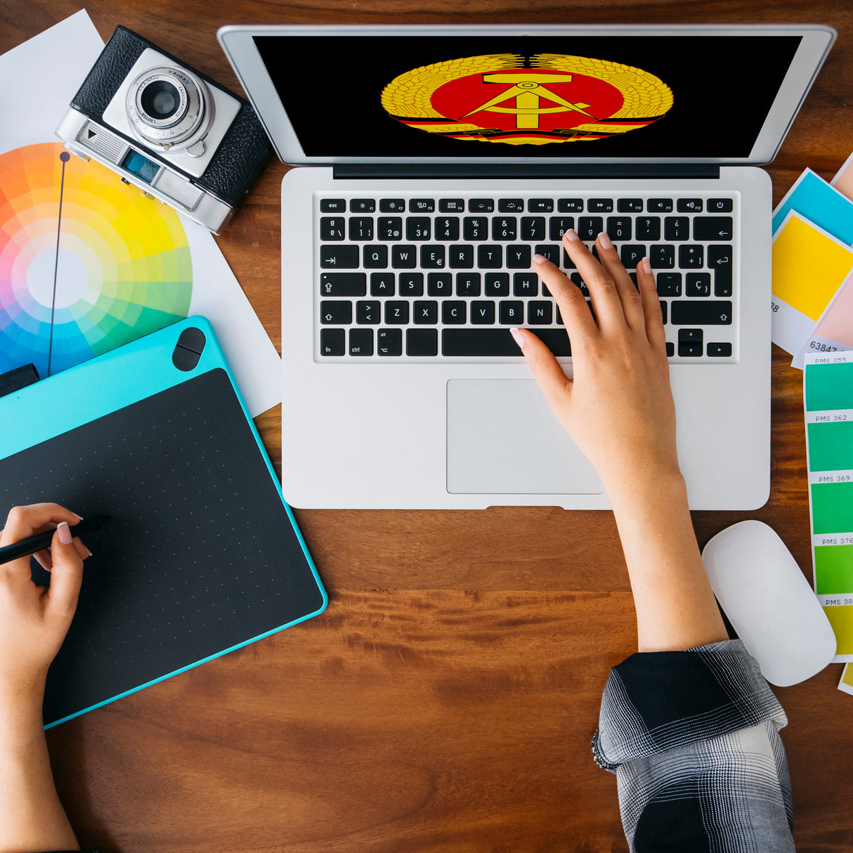 DDR Staatswappen Tasse für Ostalgie Fans