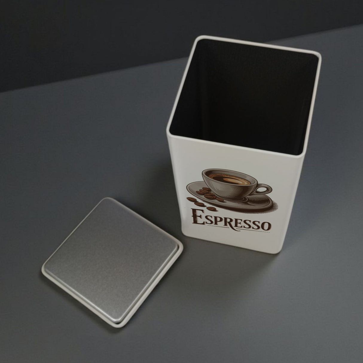 Espresso Vintage KaffeeDose 900ml für Kaffeegenuss