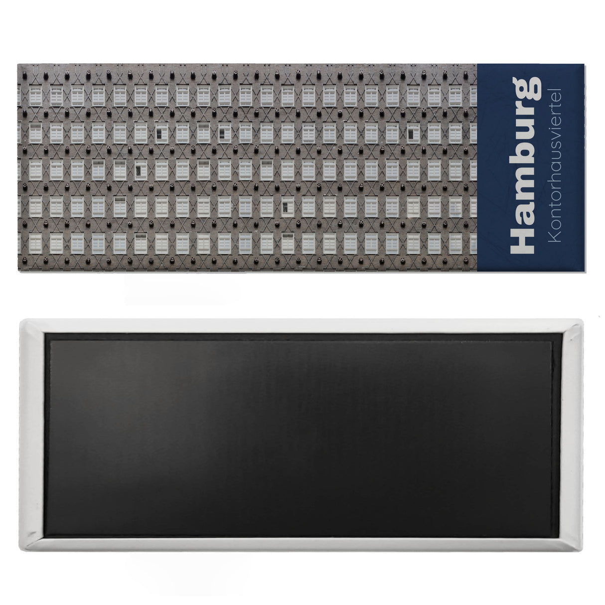 streetline Hamburg Kontorhausviertel Panorama Souvenir Magnet