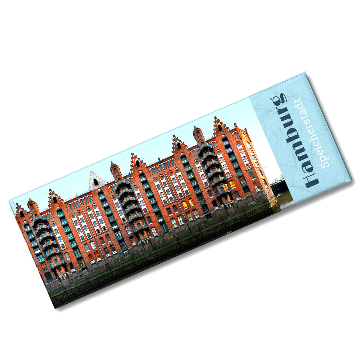 streetline Hamburg Speicherstadt Panorama Souvenir Magnet