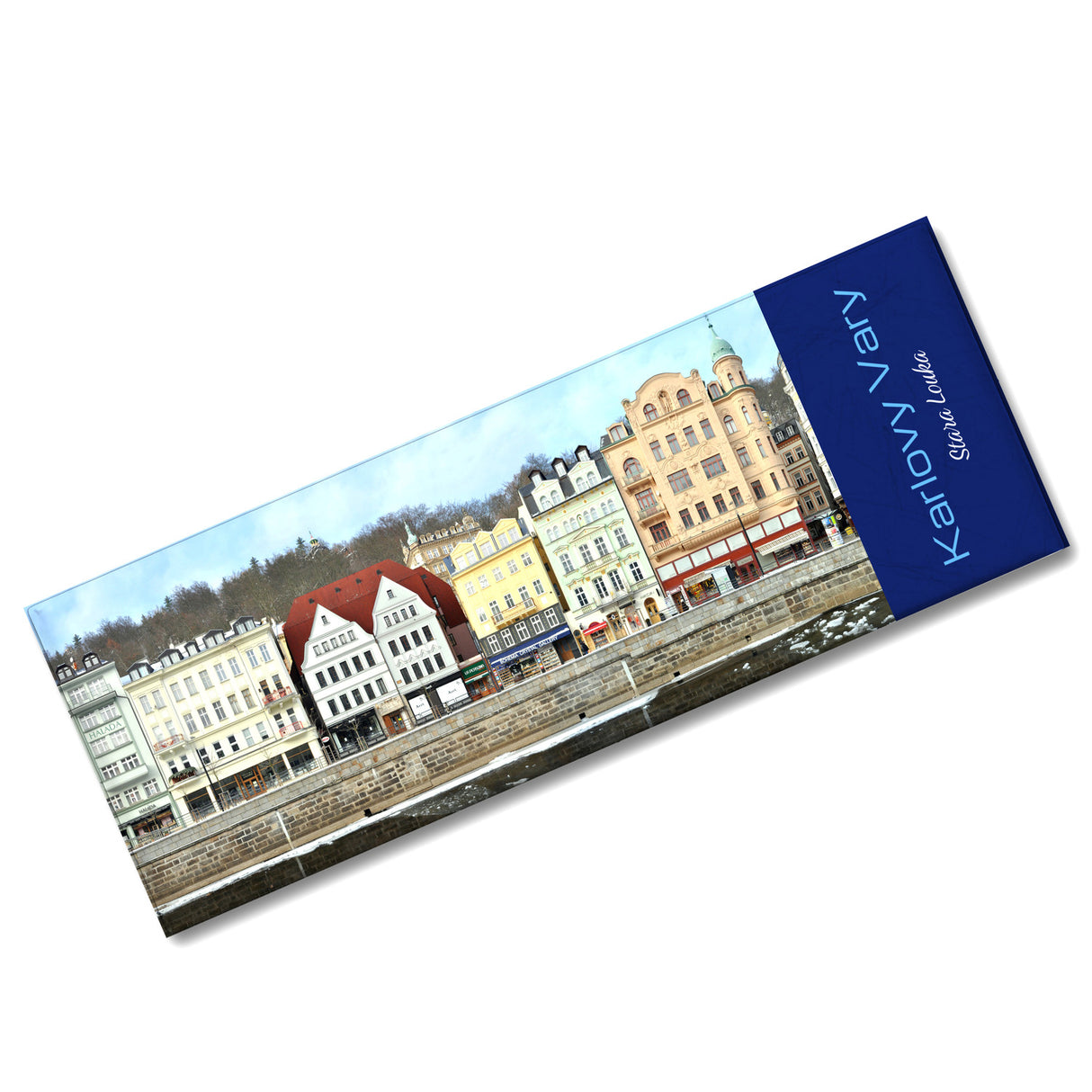 streetline Karlovy Vary Stara Louka Panorama Souvenir Magnet