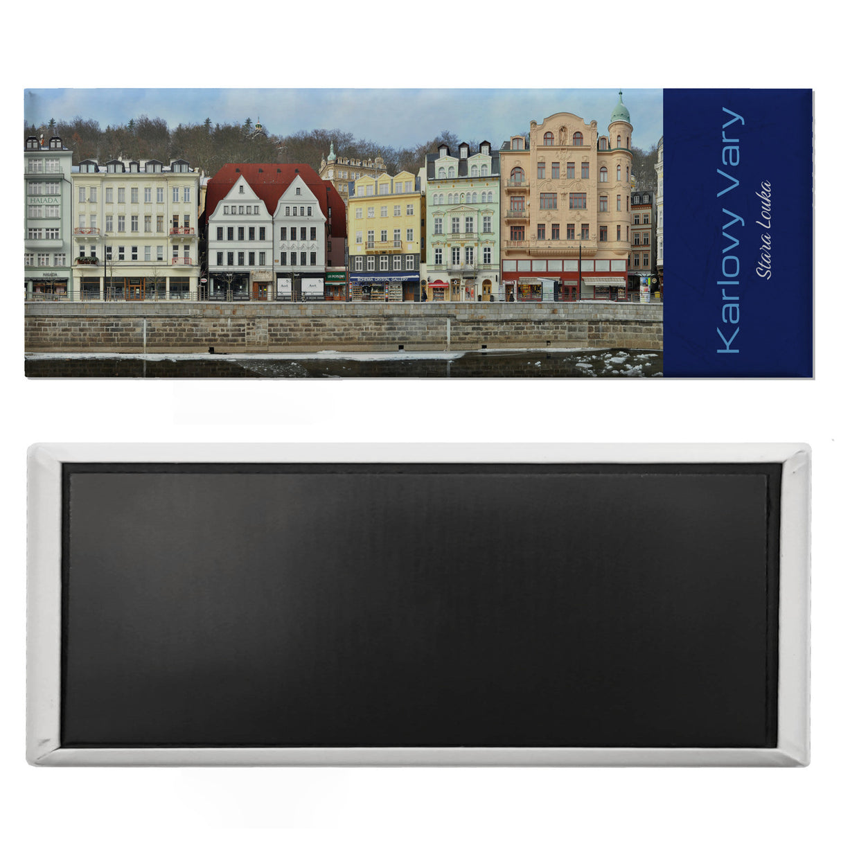 streetline Karlovy Vary Stara Louka Panorama Souvenir Magnet