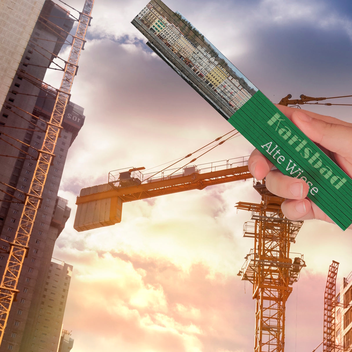 streetline Karlsbad Alte Wiese Meterstab aus Holz