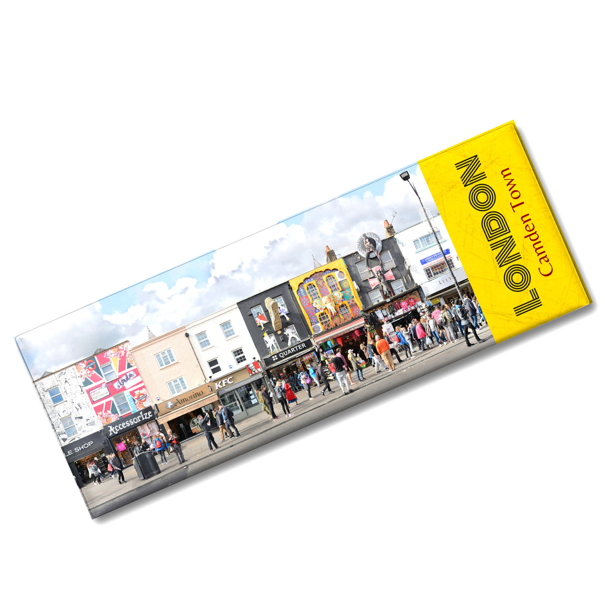 streetline London Camden Town Panorama Souvenir Magnet