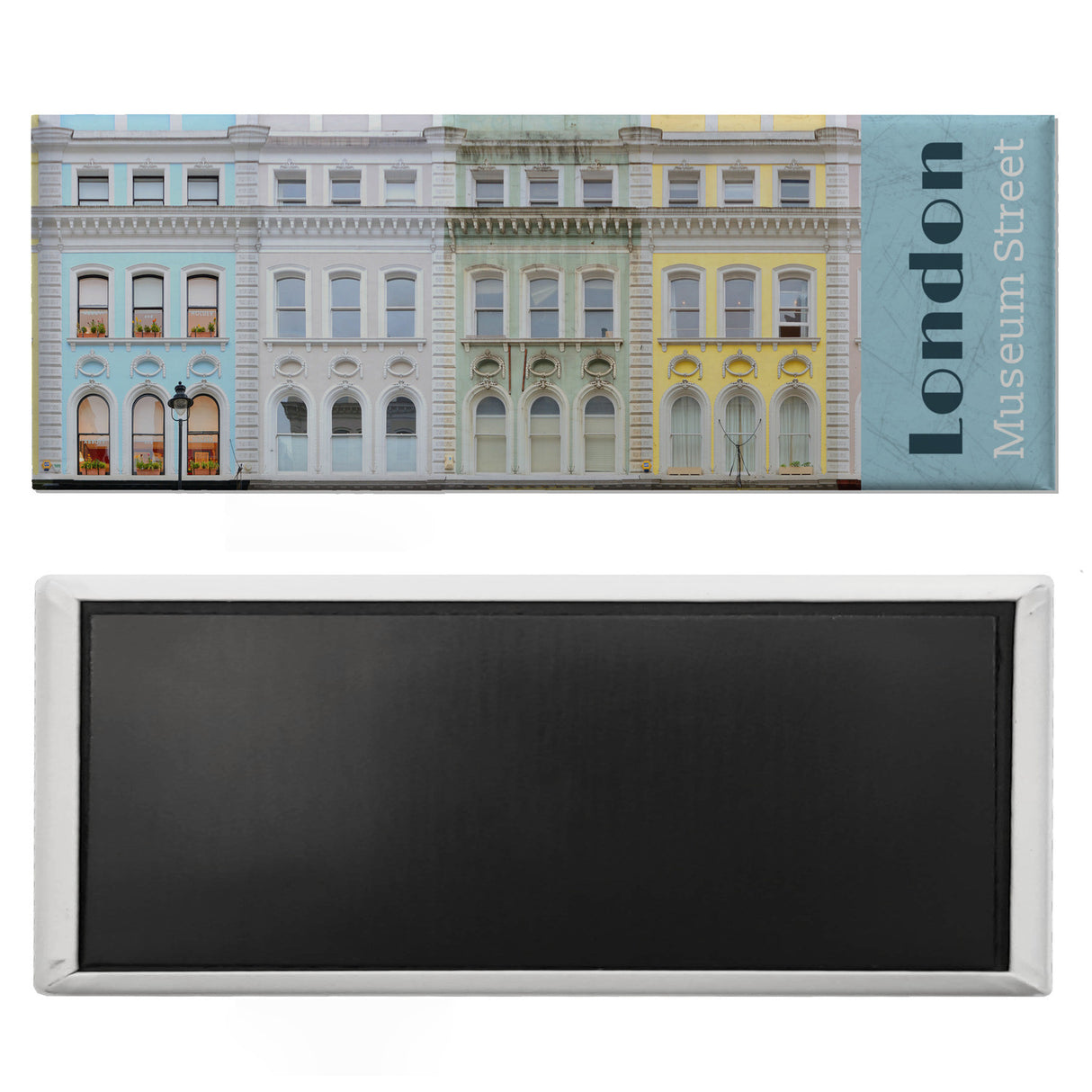 streetline London Museum Street Panorama Souvenir Magnet