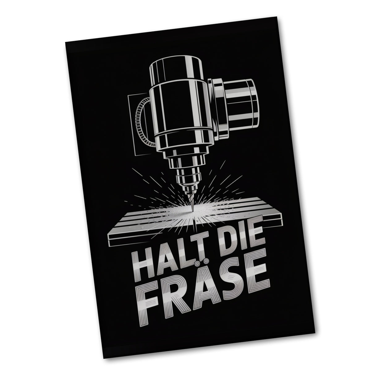 Halt die Fräse Souvenir Souvenir Magnet für CNC-Fräser