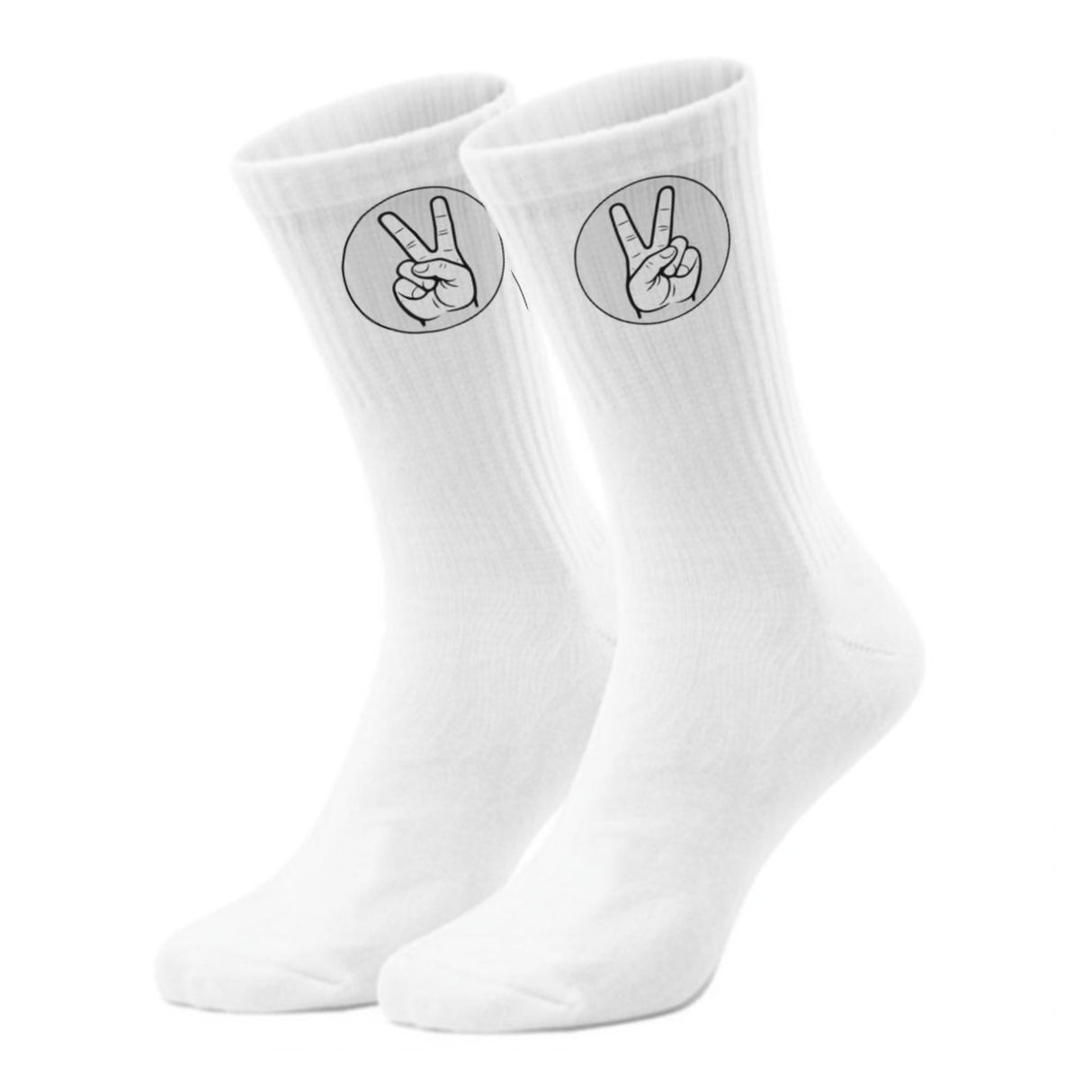 epicsocks Handzeichen Victory Peace Socken in 37-41 im Paar