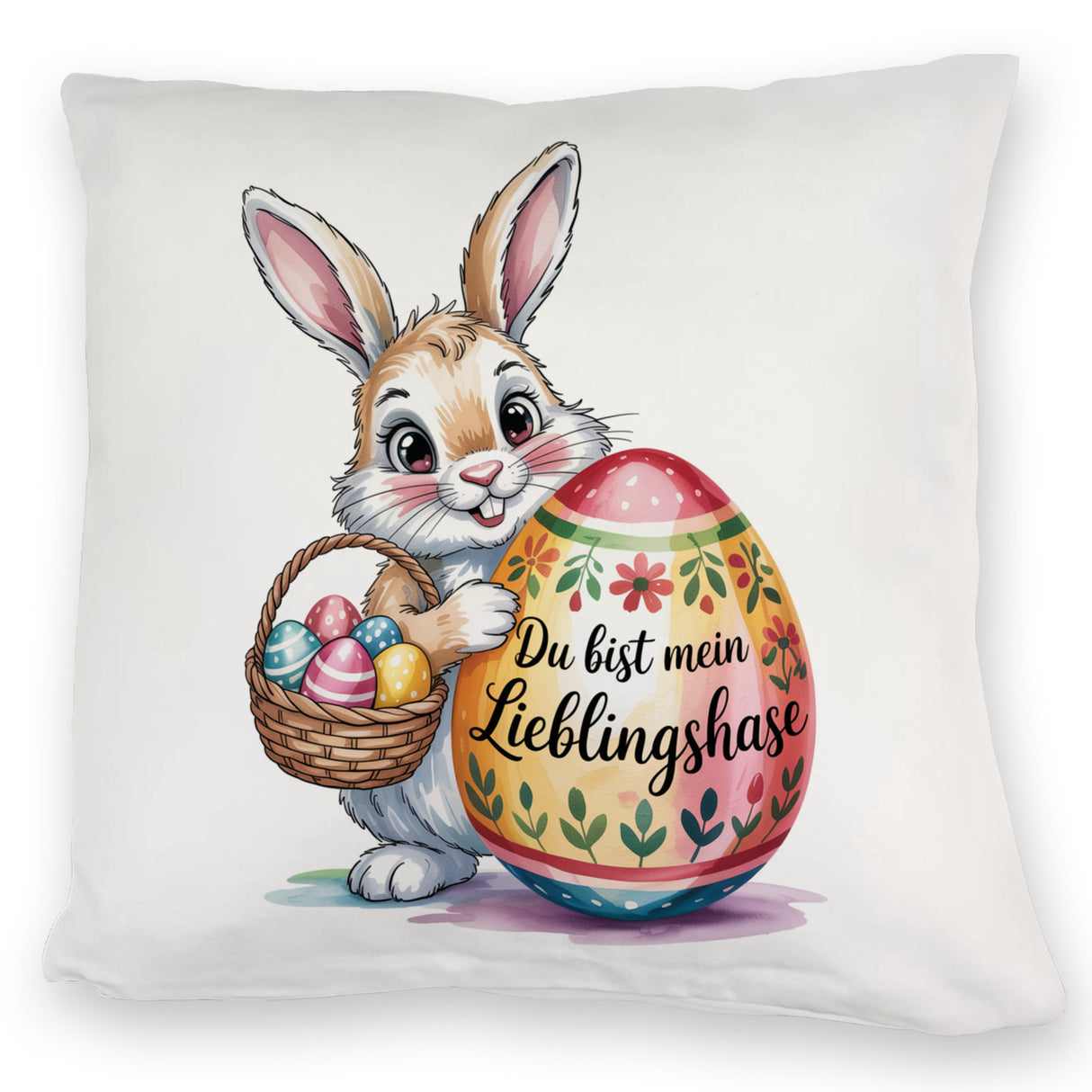 Osterhase Du bist mein Lieblingshase Kissen