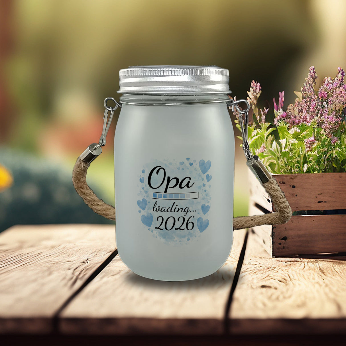 Opa loading 2026 Solarlicht für werdende Opas