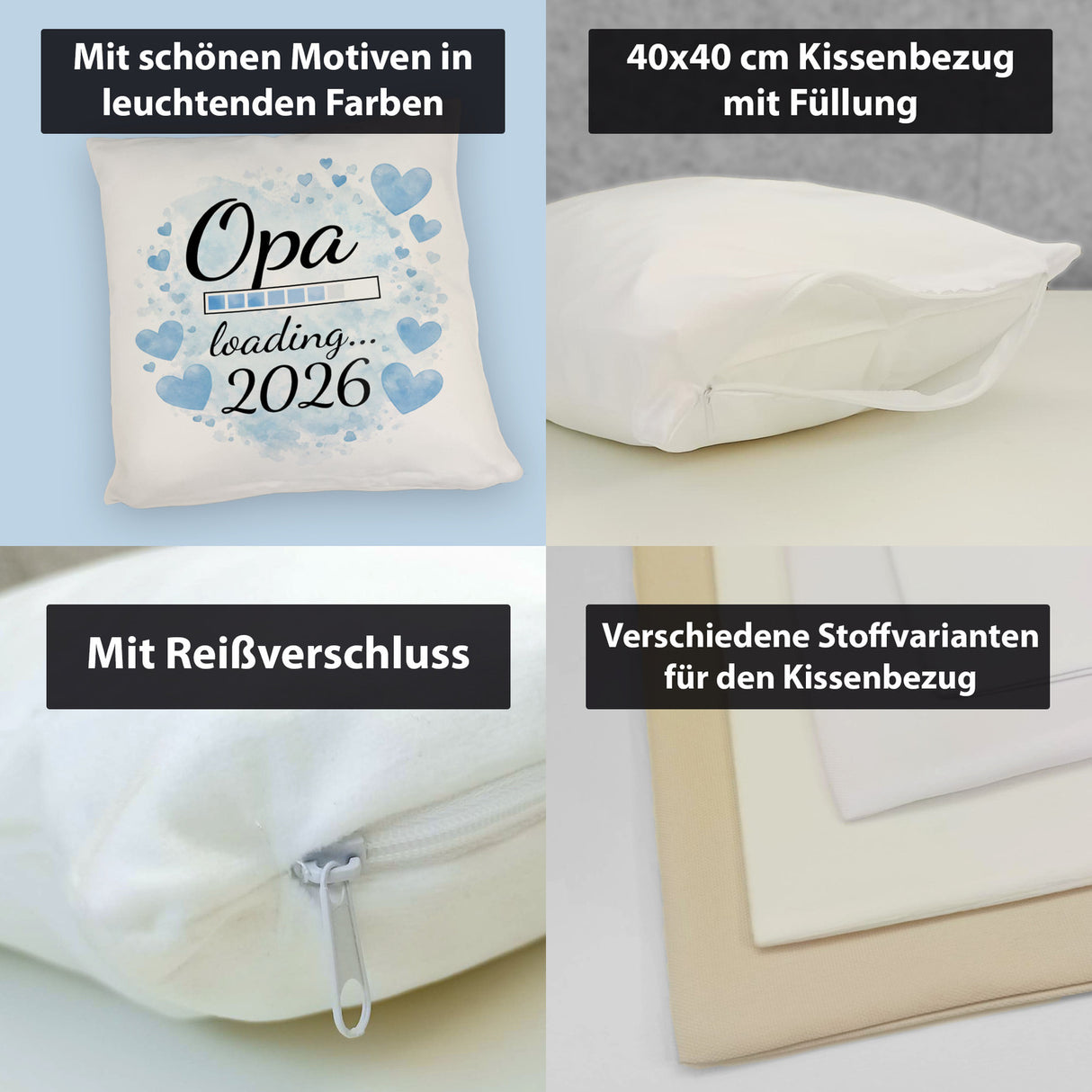 Opa loading 2026 Kissen für werdende Opas