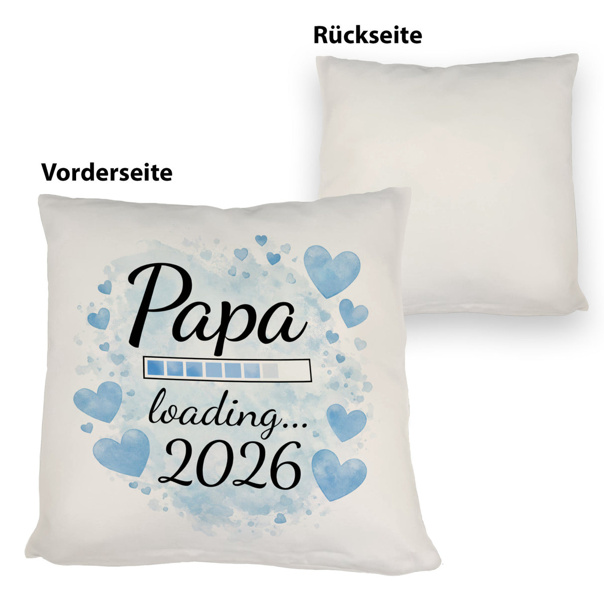 Papa loading... 2026 Kissen für werdende Väter