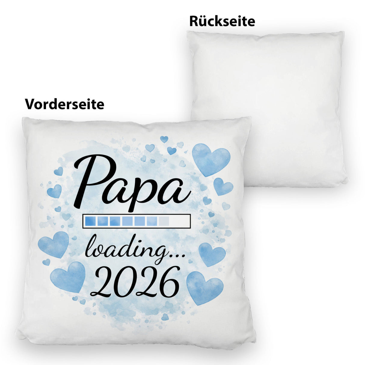 Papa loading... 2026 Kissen für werdende Väter
