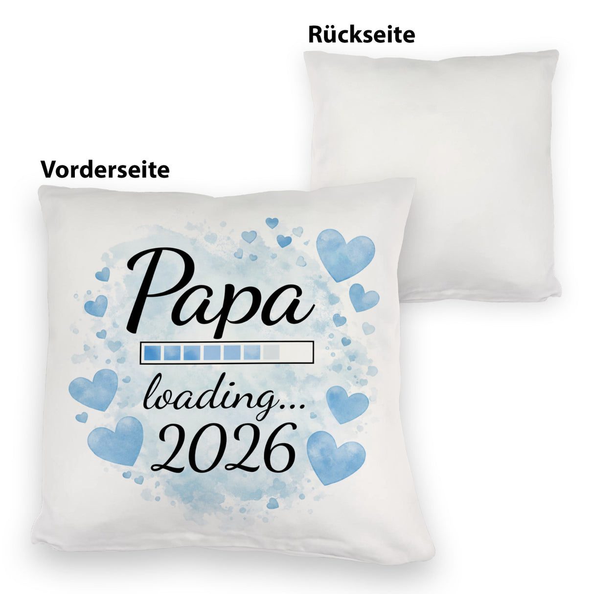 Papa loading... 2026 Kissen für werdende Väter