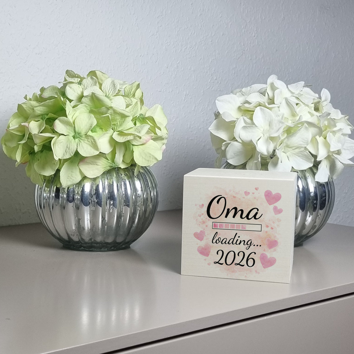 Rosa Herzen Oma loading Spardose 2026