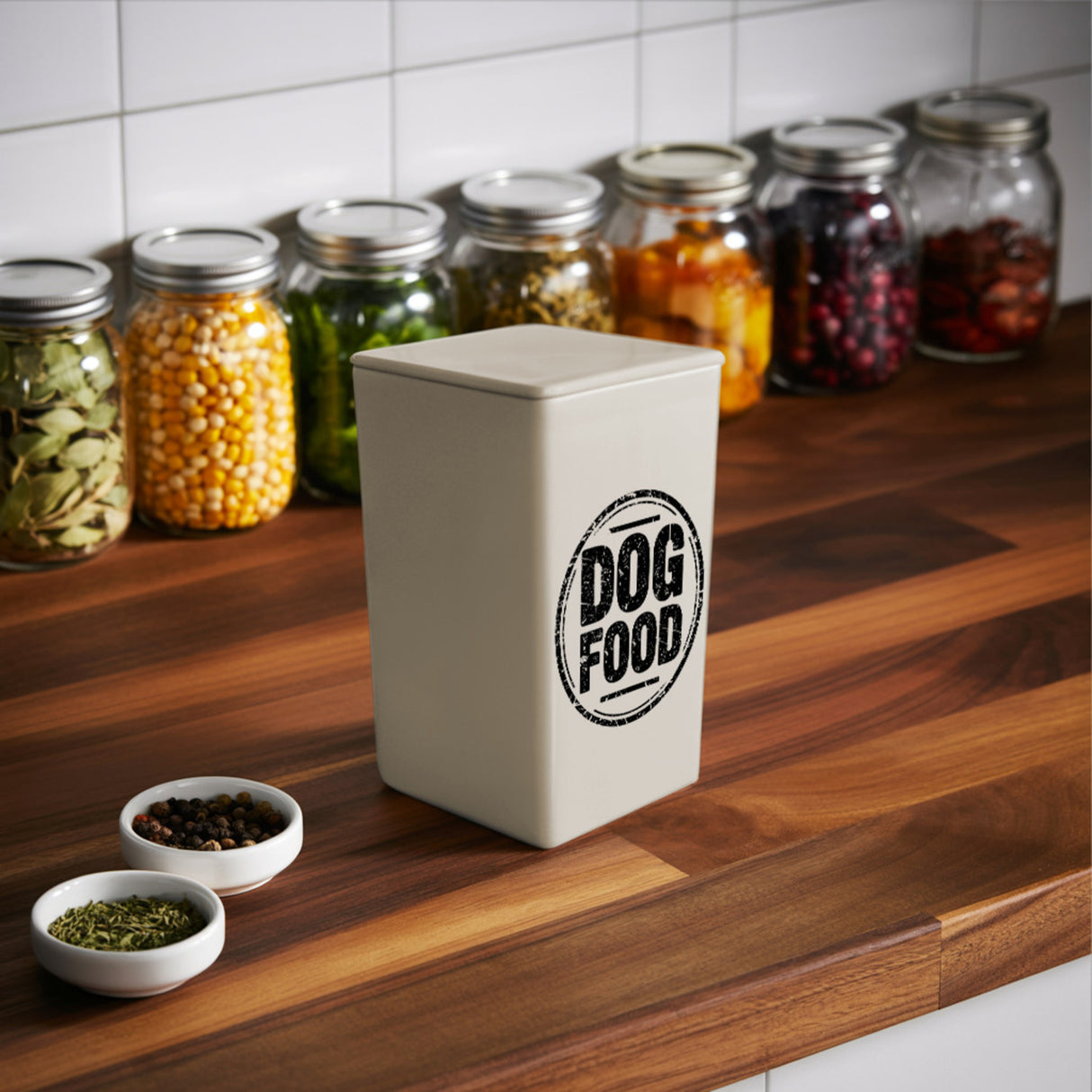 Dog Food Dose 900ml für Hundehalter