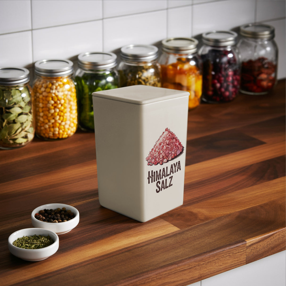 Himalaya Salz Dose 900ml im Vintage Style