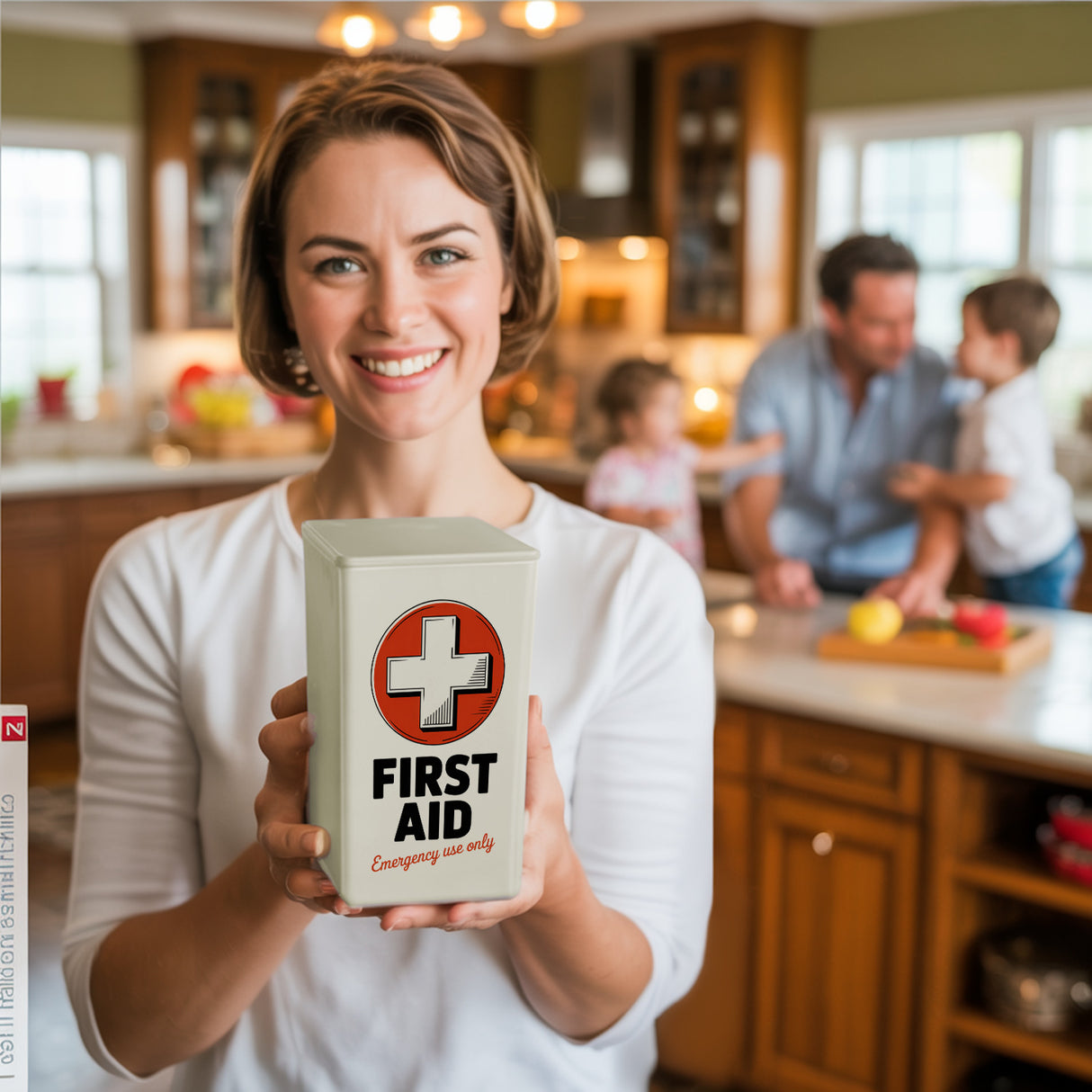 FIRST AID Retro Dose 900ml für die erste Hilfe