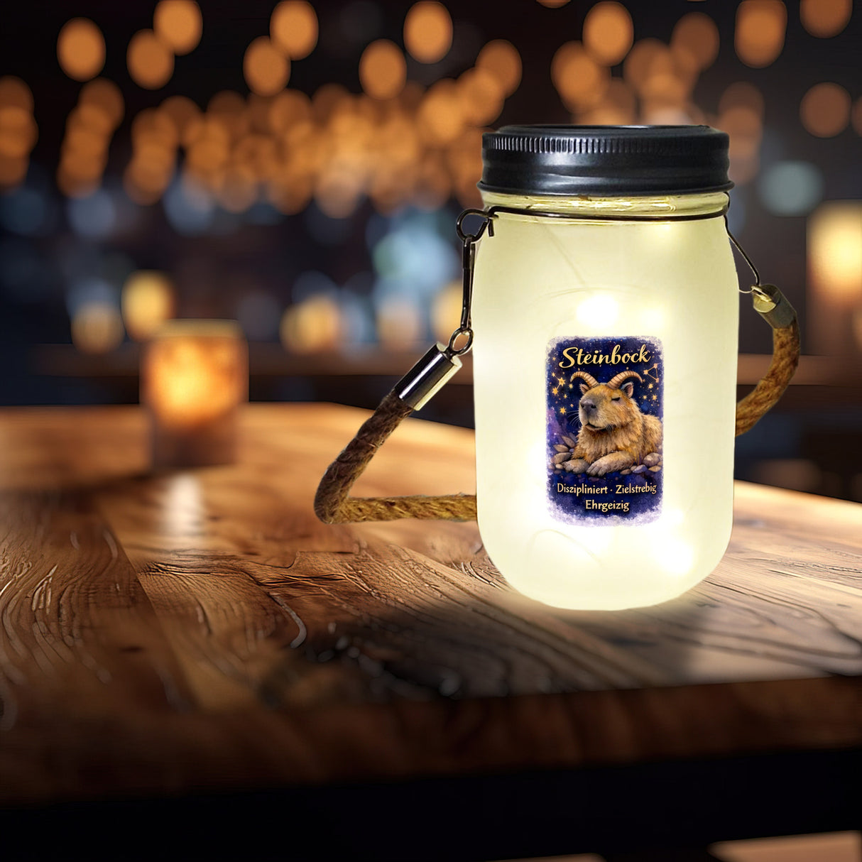 Steinbock Sternzeichen Cabybara Magnet für Astrologie Fans