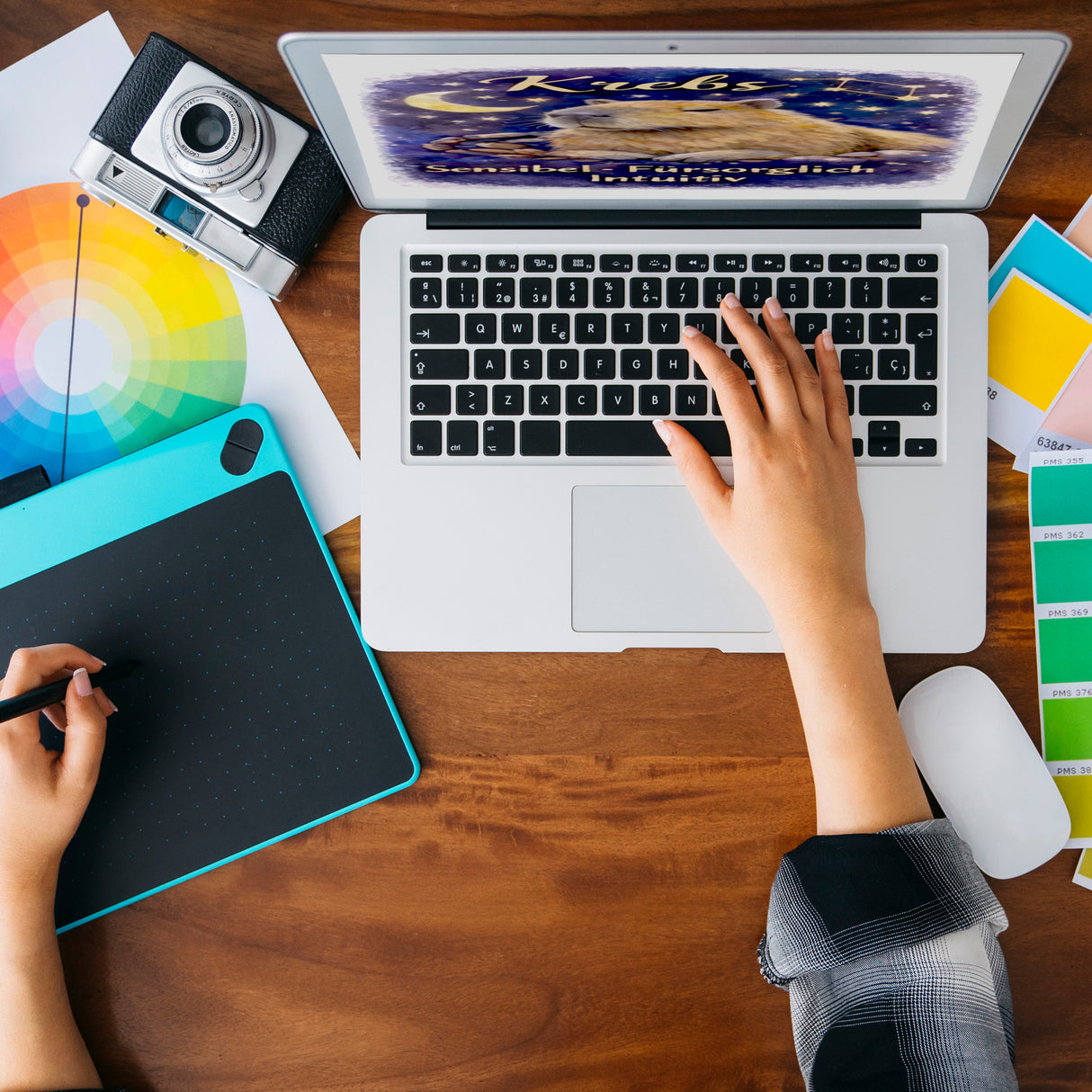 Krebs Sternzeichen Cabybara Souvenir Magnet für Astrologie Fans
