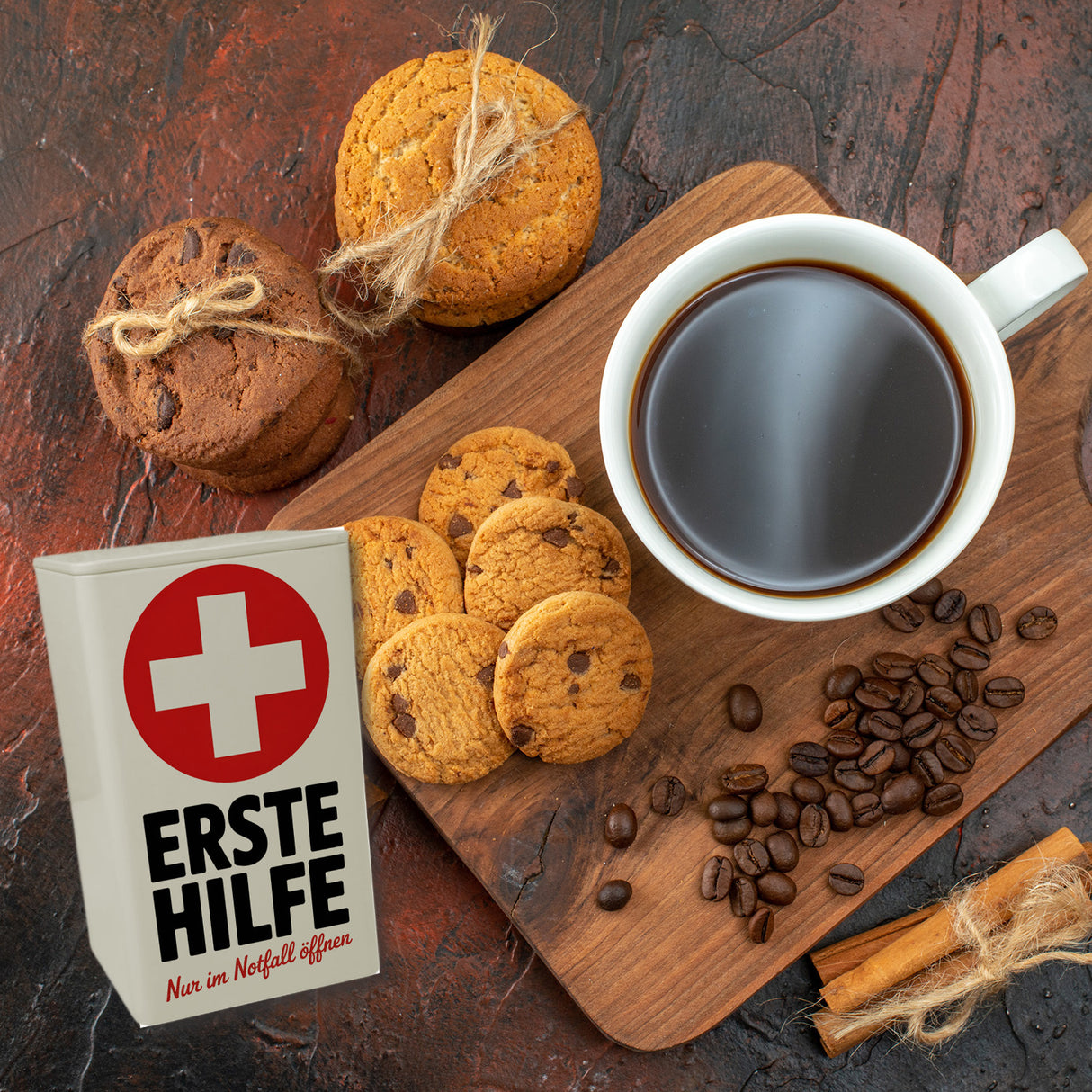 Erste Hilfe Dose 900ml für Verbandmaterial