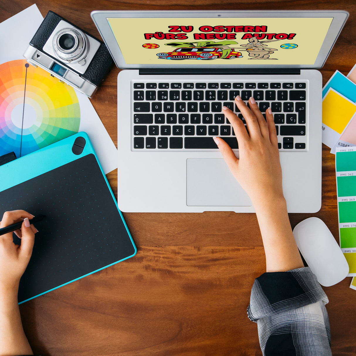 Osterhase Spardose mit Spruch: Zu Ostern fürs neue Auto!