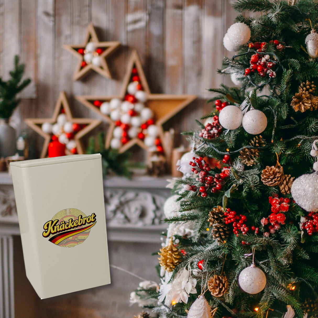 DDR Lebensmittel Knäckebrot Dose 900ml