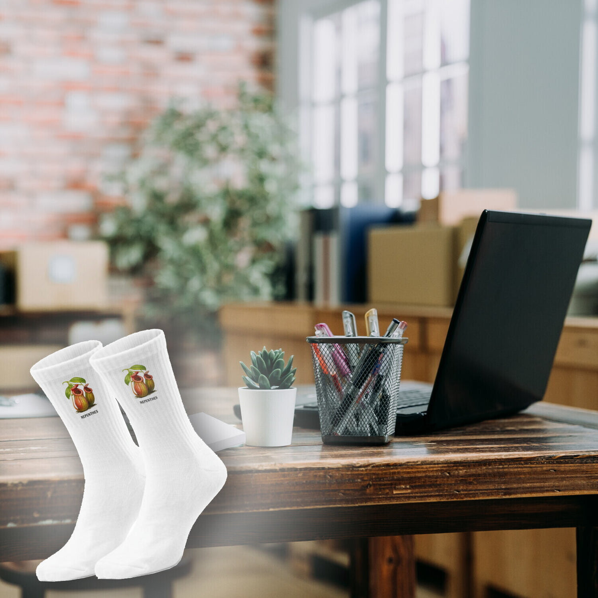 epicsocks Fleischfressende Pflanzen Karnivoren NEPENTHES Socken in 37-41 im Paar